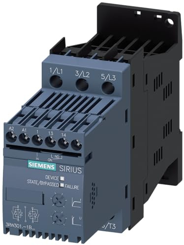 Siemens SIRIUS – Größe S00 9 A 4 KW 24 V Verbindung Schraube Starter