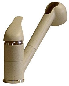 Küchenarmatur, Spültisch, Armatur, Wasserhahn mit Brause, Granit Beige