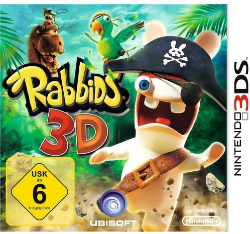 Rabbids 3D [Software Pyramide] - [Nintendo 3DS]