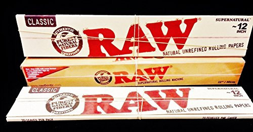RAW Rolling Maschine 12 Inch Roller-30cm, Kunststoff, schwarz, L