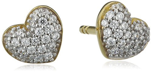 Esprit Damen-Ohrstecker 925 Sterling Silber Zirkonia Petite ESER92693B000