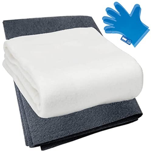 SPARES2GO Cooker Hood Grease Filter Kit compatible with Neff Extractor Fan Vent (Pack of 2 Filters, Cut to Size)