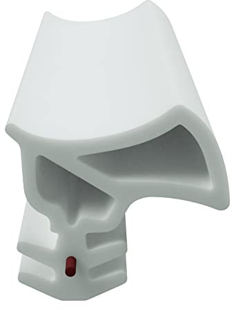 DIWARO® Stahlzargen-Dichtung SZ016 | weiß, grau oder braun | 5 lfm für Haus- und Innentüren. Zum Schallschutz und abdichten der Tür. Bestehend aus TPE (Thermoplastischen Elastomer) (weiß)