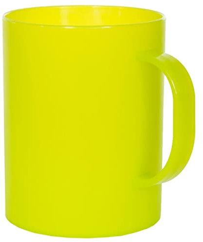 Trespass Pour, Lime Green, Plastic Camping Cup 200ml, Green