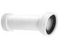 McAlpine 14 Degree Angle Adjustable Length Rigid WC Pan Connector WC-CON7
