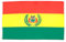 AZ FLAG - Drapeau Bolivie - 90x60 cm - Drapeau Bolivien 100% Polyester Avec Oeillets Métalliques Intégrés - Pavillon 50 g