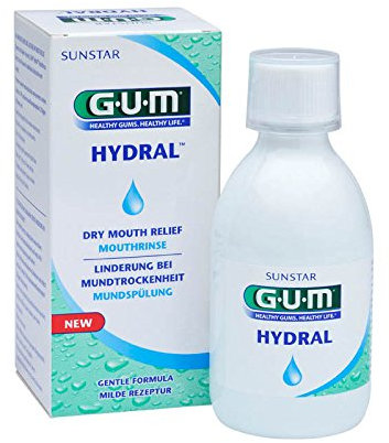 GUM HYDRAL Mundspülung 300 ml, DOPPELPACK (2x 300ml)