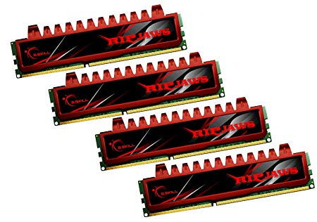 G. Skill Ripjaws 16 GB Kit DDR3 – 1066 MHz 16 GB DDR3 1066 MHz – memoria, 16 GB, 4 x 4 GB, DDR3, 1066 mhz, 240-pin DIMM)
