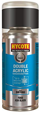 Hycote XDFD413 Ford Ash Black Pearlescent Touch Up Aerosol, 150ml