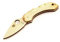 Spyderco,WDKIT1,Taschenmesser AA8Wooden KitC28 Dragonfly, Braun,M