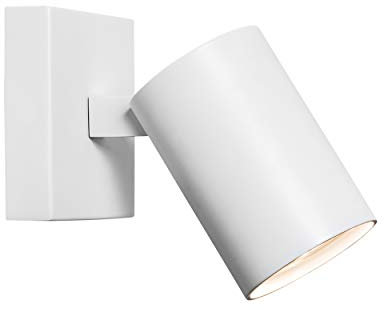 Astro Ascoli Single Indoor Spotlight (Textured White), GU10 Lamp, Designed in Britain - 1286001 - 3 Years Guarantee