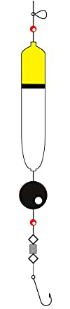 Tronixpro 2 x Sea Fishing Float Kit - 5''