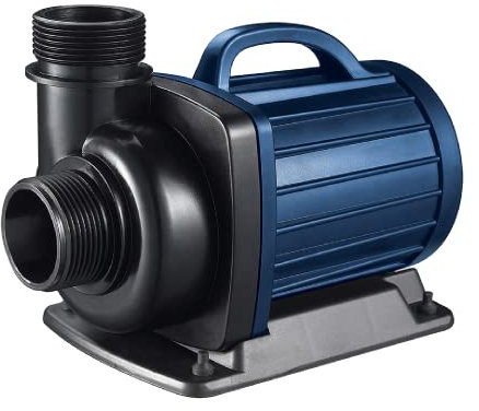 AquaForte DM-3.500 Teich/Filterpumpen, 25 Watt, Maximale Durchfluss 3.5 m3/Stunde, Maximale Förderhöhe 3 Meter, Kabellänge 10 Meter, geeignet für Wasserläufe, Wasserfälle und Filter