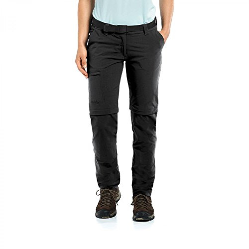 Maier Sports Inara Slim Zip, Damen Wanderhose, Wasserabweisende Hose | Für Trekking und Hiking, Dryprotec für schnelles Trocknen, Zipp-off-Funktion , Perfekt für das ganze Jahr