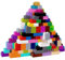 Strictly Briks® - Ensemble de 108 Briques Construction n°2 Big Briks - pour Grosses Briques/avec Gros tenons - Compatible avec Les Plus Grandes Marques - Multicolore