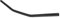 Asyduey 7/8 Pouces Guidon de Moto 22Mm Drag Noir Barre Droite Cafe Racer Convient pour Chopper