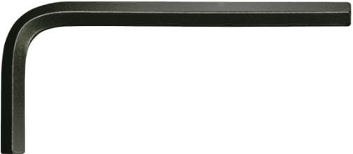 KS Tools Innensechskant-Winkelstiftschlüssel phosphatiert, kurz, 17mm