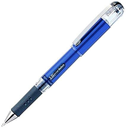 pentel-pointe 1,0 mm-hybrid Gel Grip DX Tuschefüller Pigment Ultra Weich mit Körper schwarz