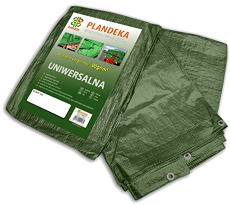 0,46/m² 6 x 8 Meter (48qm) 90g/qm Gewebe Schutzplane Wasserdicht Abdeckplan Plane Gewebeplane