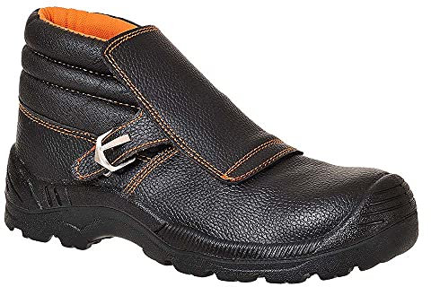 Portwest FW07BKR44 Compositelite Welders Boot, S3 HRO, Regular, Size: 44/1, Black