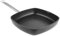 HENDI Grillpfanne, für alle Herdarten, ausser Induktion, Whitford® Xylan Antihaftbeschichtung, Geschirrspülmaschinengeeignet, Edelstahlgriff 18/10 nimmt keine Wärme auf, Boden: ø220mm, Aluminium