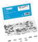 ASSORTIMENTO 80 CHIAVETTE A DISCO FERVI 0263