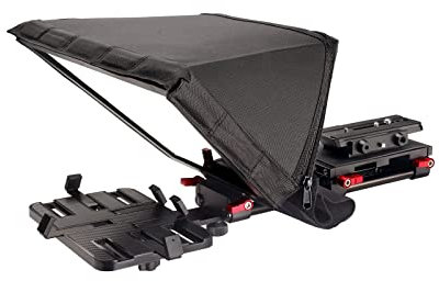 Proaim Universal Tablet Teleprompter (P-TP300) für Kameras für Film und Video, Online Video und Social Media Produktion | Freier Harter Fall