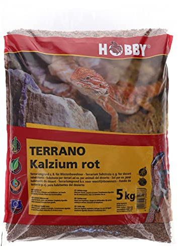 Hobby 34073 Terrano Kalzium, rot, Durchmesser 2-3 mm, 5 kg