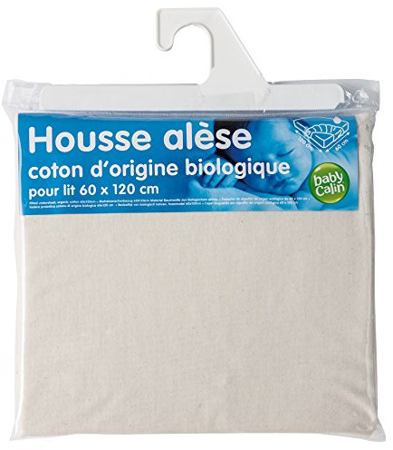 Babycalin Matratzenbezug Bio Baumwoll jersey 60x120 cm