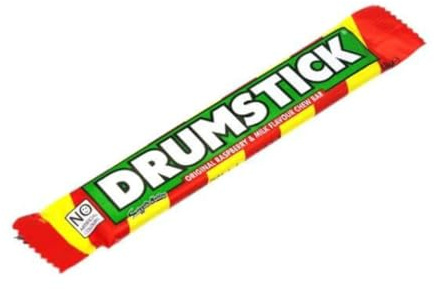 Drumstick Original Raspberry and Milk Chew