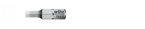 Wiha Bit Standard 25 mm Sechskant mit Bohrung 1/4 (26309) TR6,0 mm