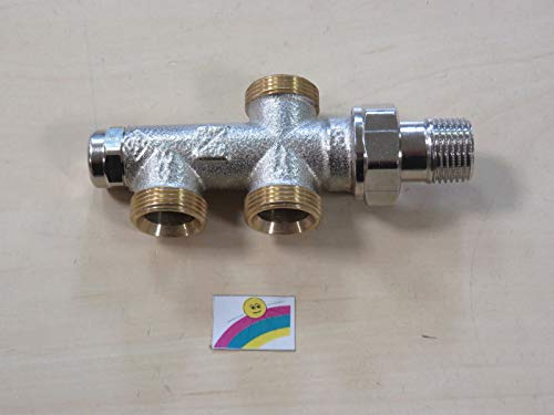TA Heimeier 3803-02.000 - Distribution Duolux Medium Rg from by 1-Rohran Insulated