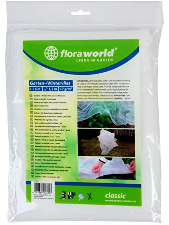 Floraworld Garten-/Wintervlies Classic, Weiß, 500 x 150 x 41 cm