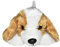 Wild Republic Hug'ems Plüschtier, Kuscheltier, Hund Beagle 18cm