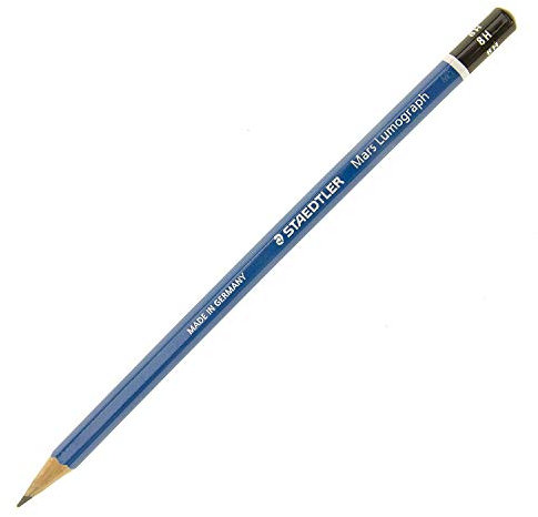 Staedtler 100-8H Bleistift Mars Lumograph, Härtegrad: 8H
