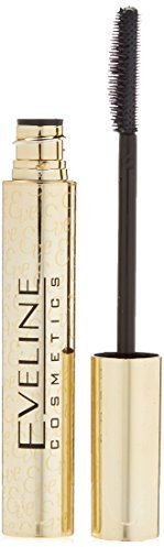 Eveline Cosmetics Volumix Fiberlast Mascara - Verdickende, Lifting- und Trenn-Formel mit Mineralpigmenten & Pro-Vitamin B5 für 360-Grad-Volumen und 16-Stunden-Halt