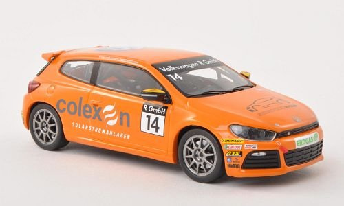 VW Scirocco R-Cup, No.14, Colexon, Modellauto, Fertigmodell, Spark 1:43