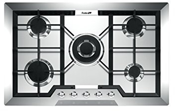 Foster Elettra.5F.STD Incasso Piano cottura a gas Acciaio inossidabile