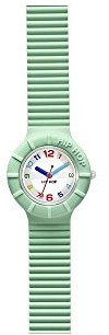 Hip Hop, Numbers Collection, Orologio Donna Light Green, con Cinturino in Silicone Intercambiabile, Pratica Chiusura, Cassa 32mm, Movimento al Quarzo, Resistente all'Acqua, Lunghezza Regolabile, Verde