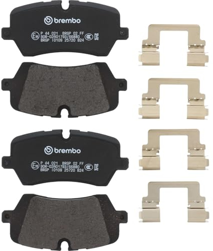 Brembo P44021 Low-Met Alloy Steel Rear Disc Brake Pad Set LAND ROVER OE# LR079910