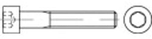 TOOLCRAFT 1061824 Zylinderschraube 100 Stück M3 20 mm Zylinderkopf Innensechskant Edelstahl N/A