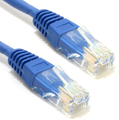 kenable Blue Network Ethernet RJ45 Cat5E-CCA UTP PATCH 26AWG Cable Lead 10m [10 metres]