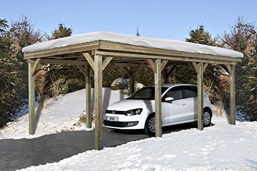 Weka Carport 609 kdi Premium-Carport