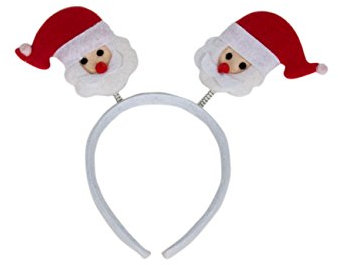 Ciffre Weihnachtsmützen Mütze Nikolausmütze Weihnachtsmütze Santa Plüsch Haarreif Santa