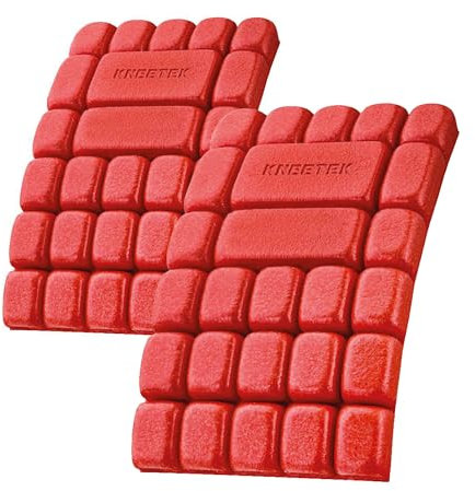 KNEETEK Kniepolster MultiPad | 250 x 150 x 20mm | 1 Stück, 40g, rot | optimaler Schutz in Kombination mit Arbeitshose