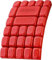 KNEETEK Kniepolster MultiPad | 250 x 150 x 20mm | 1 Stück, 40g, rot | optimaler Schutz in Kombination mit Arbeitshose