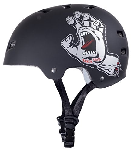 BULLET Santa Cruz Screaming Hand Helm schwarz schwarz S/M 54-57 cm