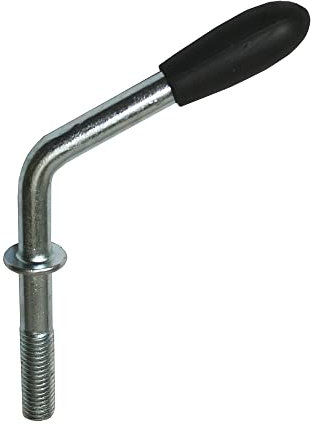 meinAnhängerersatzteil 100mm langer Winterhoff Knebel für Stützradhalter vom Stützrad M12x100mm