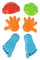 Simba Sandförmchen Set (mit 6 Sandförmchen) Sandform-107103754 Mehrfarbig