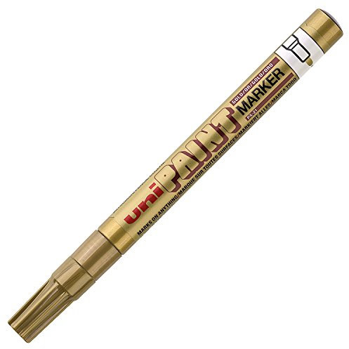 UNI Paint Marker PX-21 Gold Fine Oil Based x 1